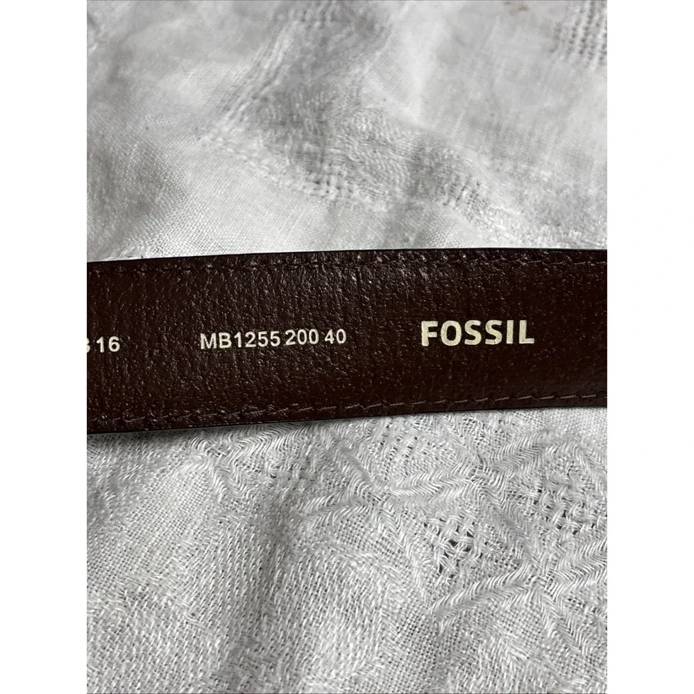 Fossil men leather